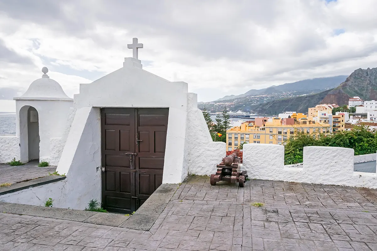 Castillo de la Virgen de las Nieves en Santa Cruz de la Palma